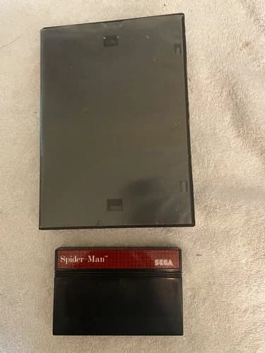 Sega Master System Spider-Man Game Cartridge (1991) - Tested/Works