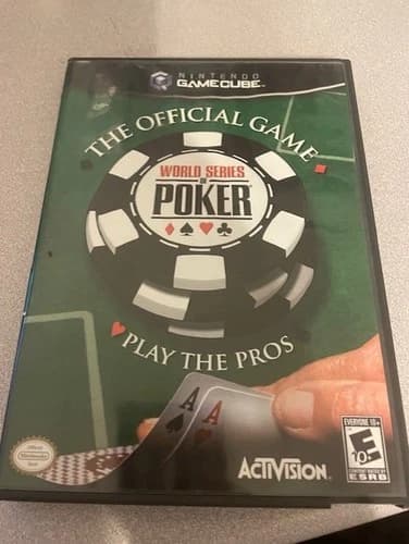 Nintendo Gamecube World Series of Poker game ( free shipping to Canada )