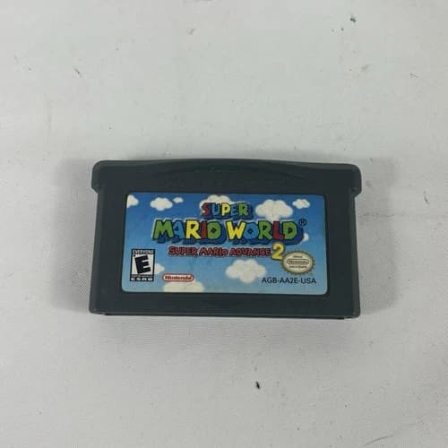 Super Mario World Super Mario 2 (Game Boy Advance, 2002) GBA Authentic & Tested