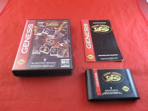 Boxing Legends of the Ring (Sega Genesis 1993) COMPLETE w/ Box manual game WORKS