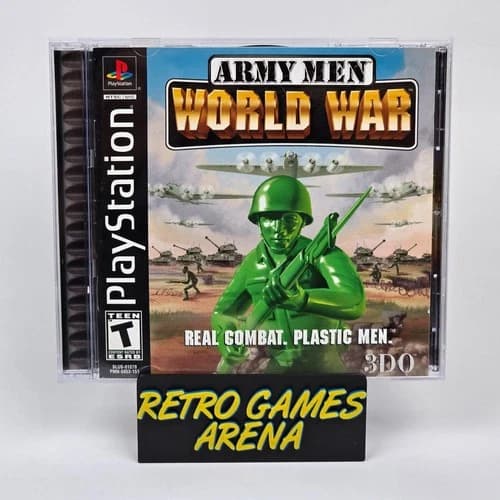 Army Men: World War (PlayStation 1 PS1) CIB COMPLETE