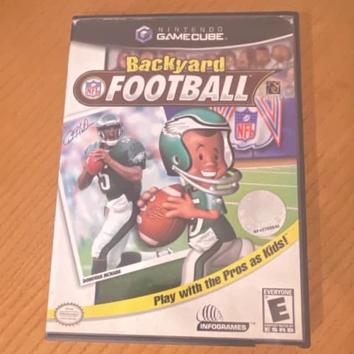 Backyard Football (Nintendo GameCube, 2002) Complete CIB Tested & Working