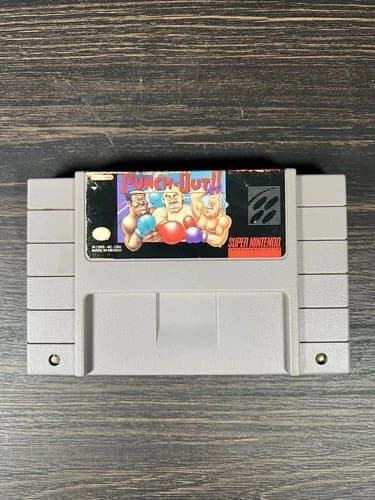 Nintendo Super Punch-Out!! SNES Punch-Out!! Series Boxing Fighting NTSC-U/C