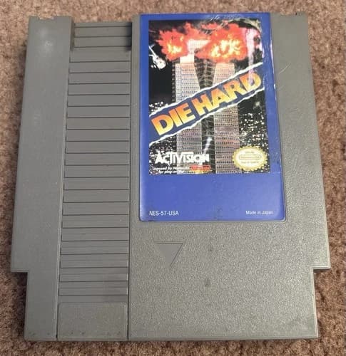 Die Hard (Nintendo NES) AUTHENTIC CLEANED & TESTED