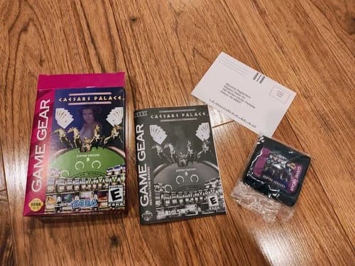 Caesars Palace (Sega Game Gear, 1993) Complete in Box