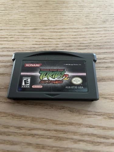TMNT Teenage Mutant Ninja Turtles 2: Battle Nexus-Gameboy Advance GBA- Cart Only