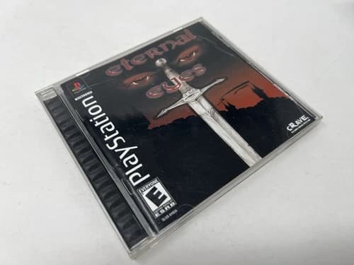 Eternal Eyes (Sony PlayStation 1, 2001) PS1 CIB Complete w/ Manual