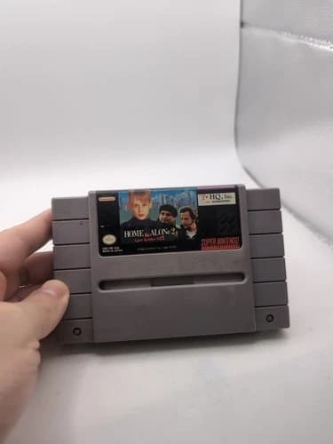 Home Alone 2 Super Nintendo Entertainment System SNES Authentic Tested Working