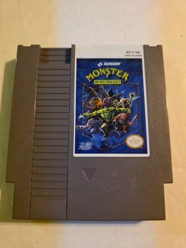Monster in My Pocket NES Cart Only