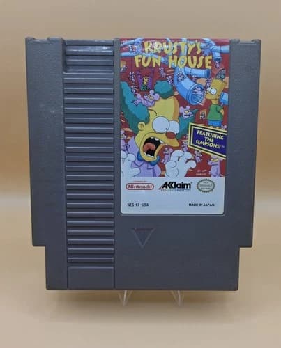 Krusty's Fun House NES - Cart Only - Tested