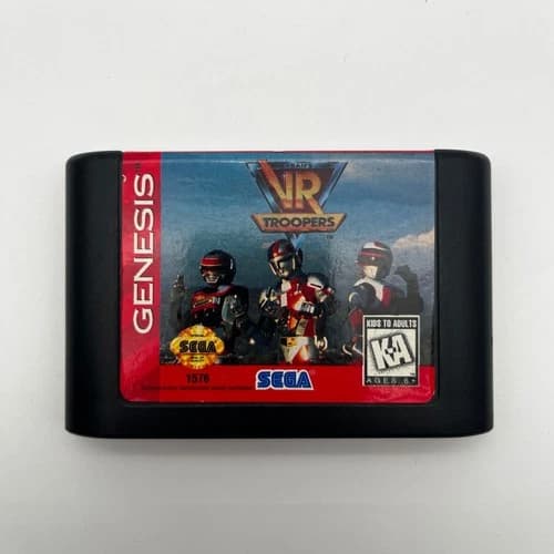 VR Troopers Sega Genesis Authentic Tested Cartridge Only