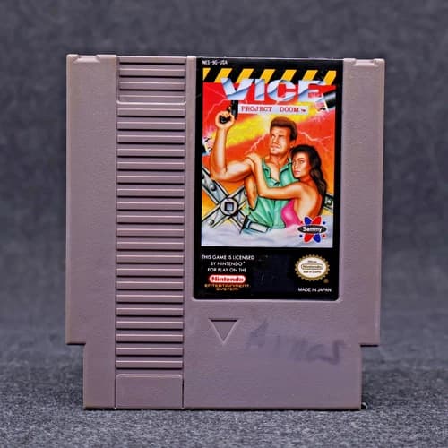 Vice: Project Doom (NES) Loose Cart Only - Auth Good Cond