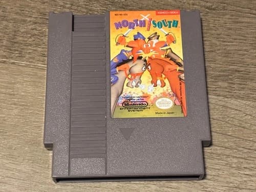 North and South Nintendo Nes Cleaned & Tested Authentic