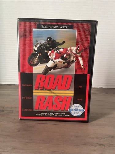 ROAD RASH SEGA GENESIS 1991 CIB