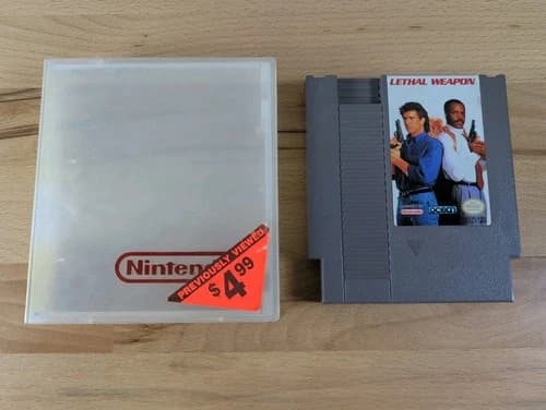 Lethal Weapon Nintendo NES Tested Authentic