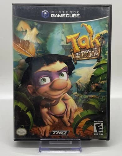 Tak and the Power of Juju (Nintendo GameCube, 2003) Complete With Manual