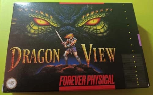Dragon View Limited Run Game for Super Nintendo SNES