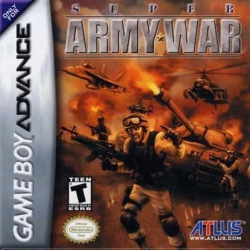 Super Army War - Game Boy Advance GBA Game