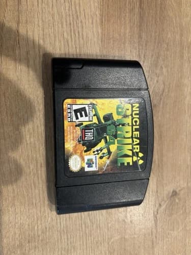 Nuclear Strike 64 (Nintendo 64, N64) Authentic Cart – TESTED Working