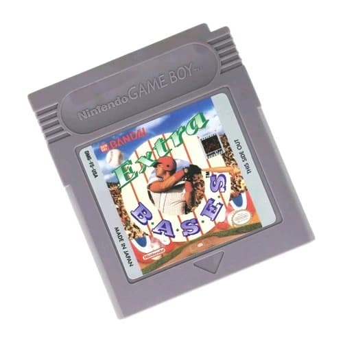 Extra Bases (Nintendo Game Boy, 1991) Video Game Cartridge -Rare-