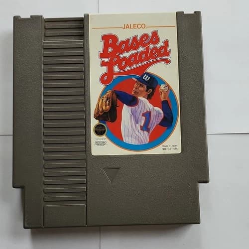 Jaleco Bases Loaded NES NTSC-U/C Sports Baseball Game Cartridge 1985