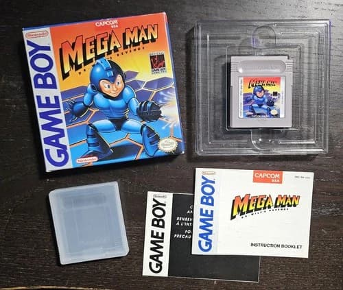 MEGA MAN Dr. Wily's Revenge GameBoy Game Boy Nintendo CIB Clean