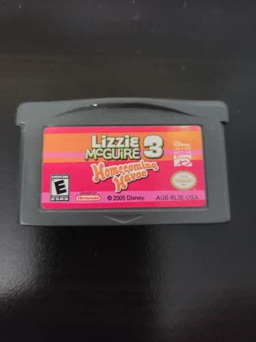 Lizzie McGuire 3: Homecoming Havoc (Nintendo Game Boy Advance, 2005)