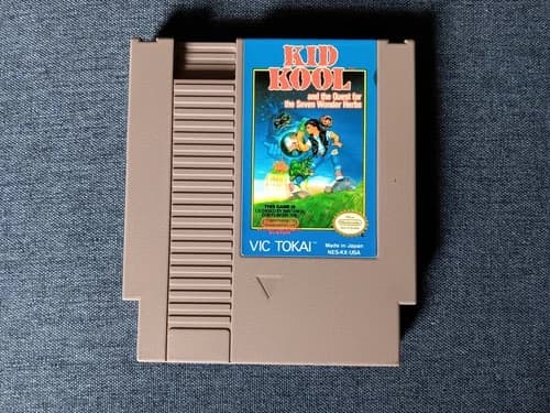 Kid Kool (Vic Tokai, 1990) NES Game Cart Only, Tested & Working