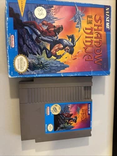 Ultra Rare Shadow of the Ninja By Natsume For Nintendo NES