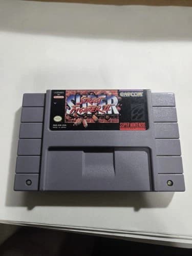 SUPER NINTENDO SNES STREET FIGHTER II TURBO GAME CARTRIDGE ONLY