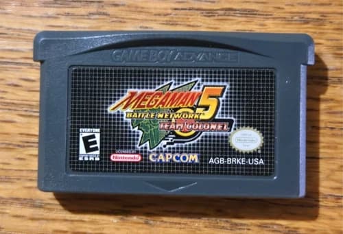 Mega Man Battle Network 5 Team Colonel – Game Boy Advance GBA - Tested