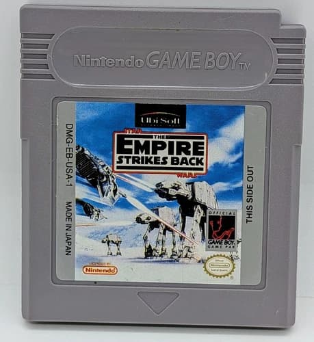 Star Wars The Empire Strikes Back Nintendo Game Boy Authentic Game Cartridge