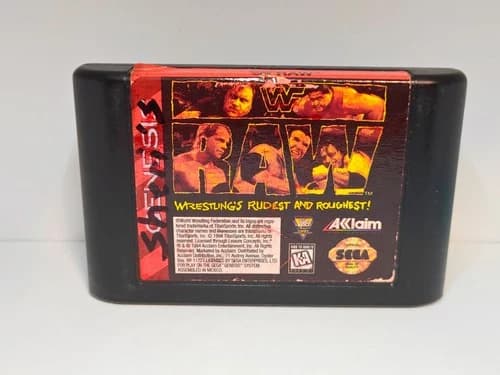 Sega Genesis: WF RAW - Cartridge Only