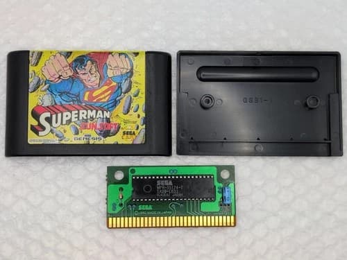 Superman (1992) (Sega Genesis, 1992) Authentic - Clean - Tested - Great