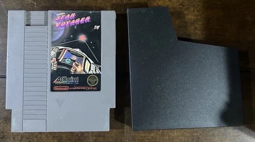 Star Voyager (Nintendo Entertainment System, 1987) NES Tested And Working!
