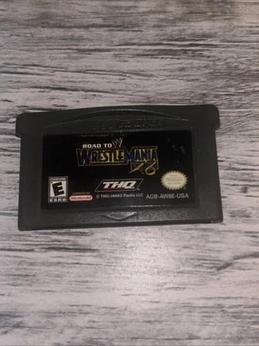 WWE Road To WrestleMania X8 Nintendo Game Boy Advance Tested & Working