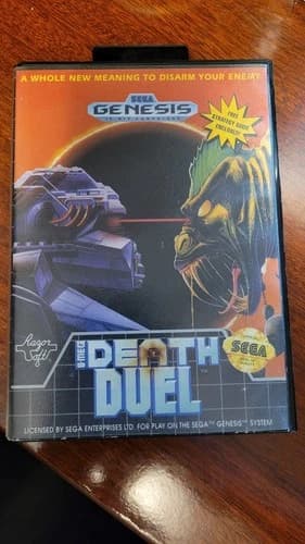 Death Duel (Sega Genesis, 1992) Complete In Box