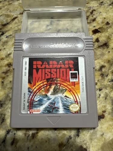 Radar Mission (Nintendo Game Boy, 1991) Game Excellent, Excellent Cpix