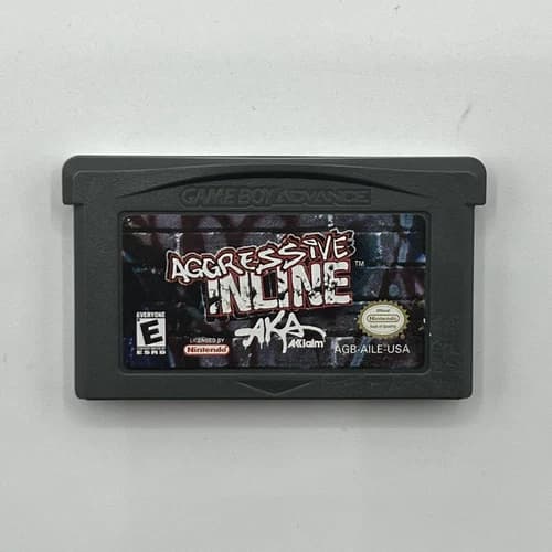 Nintendo Game Boy Advance Aggressive Inline Tested & Working GBA Acclaim 2002