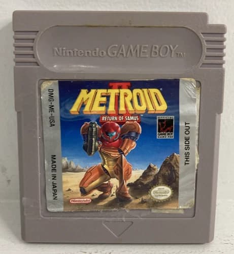 Game Boy Metroid II: Return of Samus Nintendo GB Original Cartridge Only