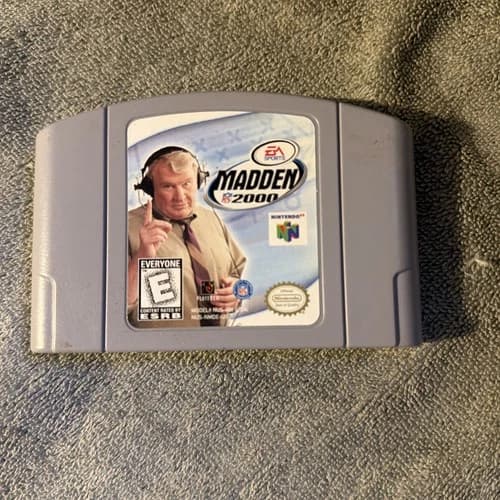 Madden NFL 2000 (Nintendo 64, 1999) N64 CARTRIDGE ONLY