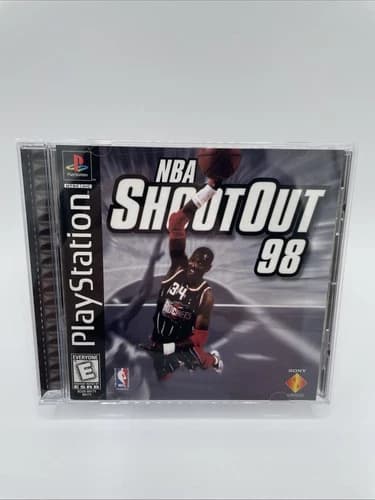 NBA ShootOut 98 PS1 PlayStation 1 Complete CIB