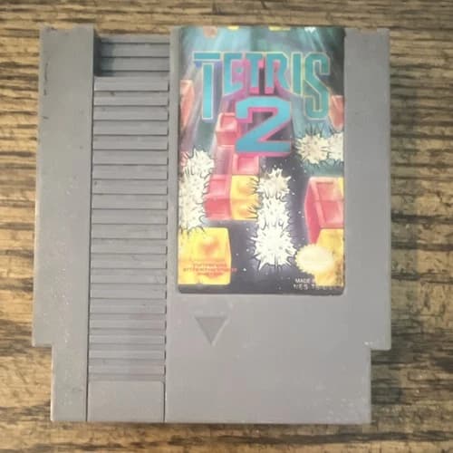 Nintendo Tetris 2 Puzzle NES Game Cartridge Tetris Series NTSC-U/C US/Canada