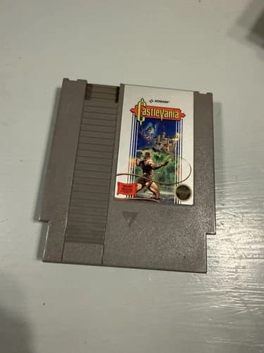 Castlevania (Nintendo NES, 1987) Tested Working Good Condition