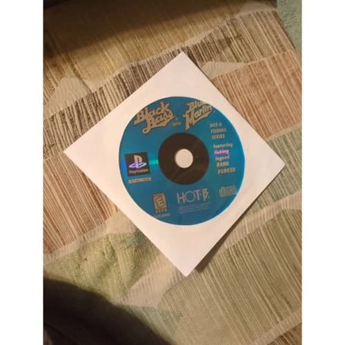 Black Bass with Blue Marlin (PlayStation PS1, 1999) Game Disc Only