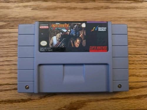 Soldiers Of Fortune Super Nintendo SNES Authentic Cartridge Only - TESTED!
