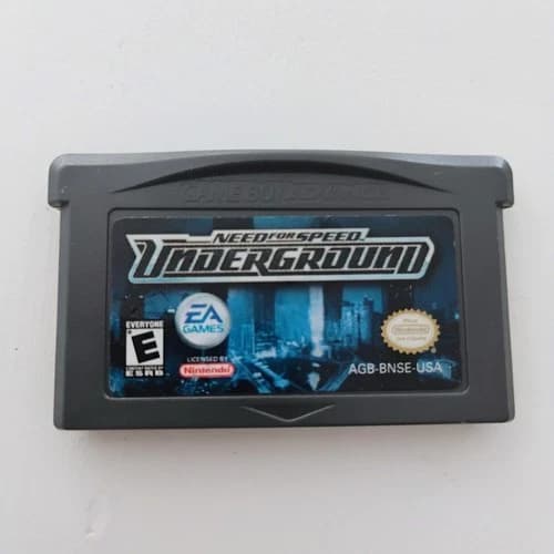 Need for Speed: Underground Nintendo Game Boy Advance GBA Tested