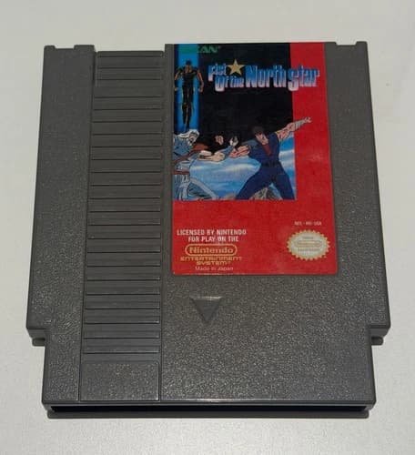 Fist of the North Star (Nintendo NES) Authentic Original Cartridge - Taxan 1985