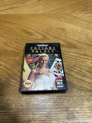 Caesars Palace (Sega Genesis, 1993) Complete