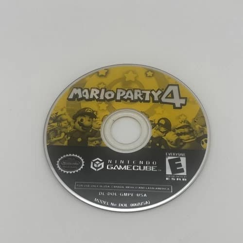 Mario Party 4 (Nintendo GameCube, 2002) Disc Only